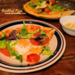 healthy breakfast pizza